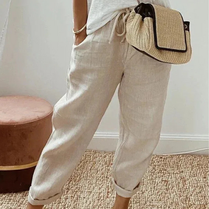 Pantalon Chic & Décontracté – L’Essentiel d’un Look Naturel