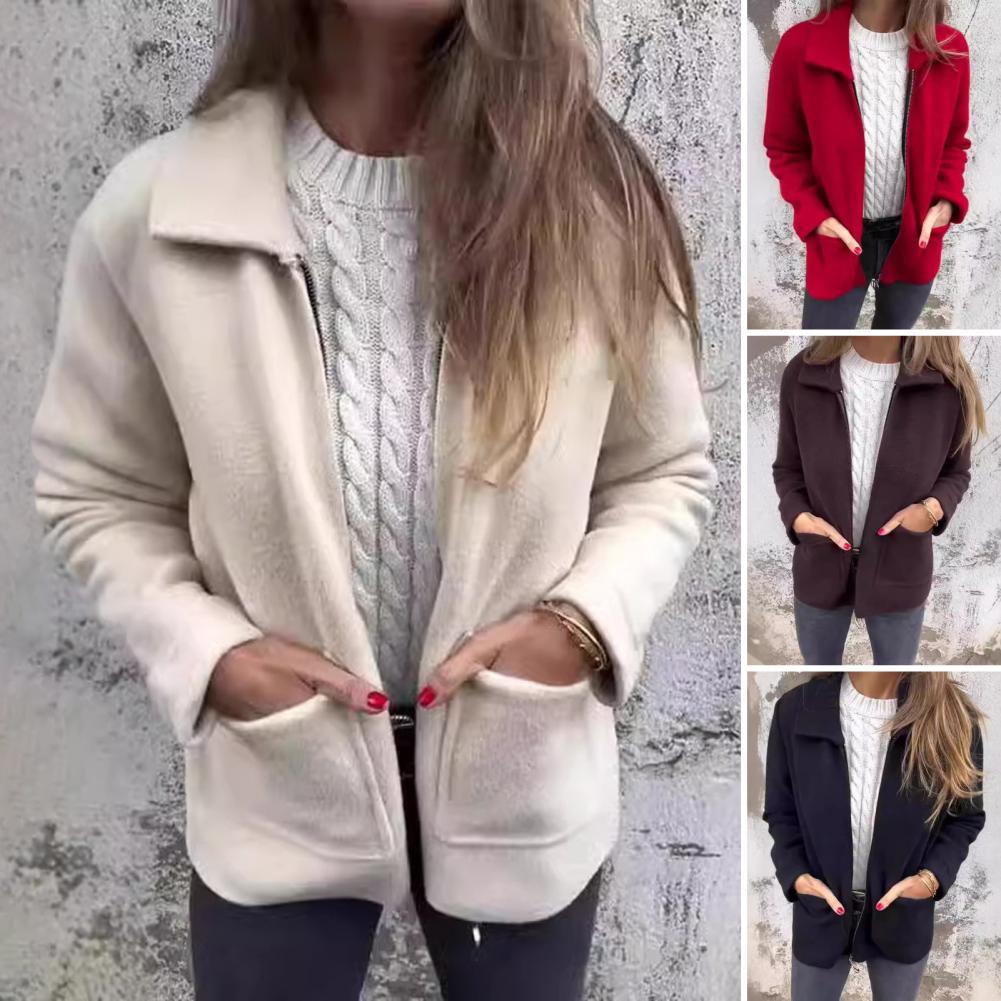 Selena - Veste Cardigan Élégante en Laine